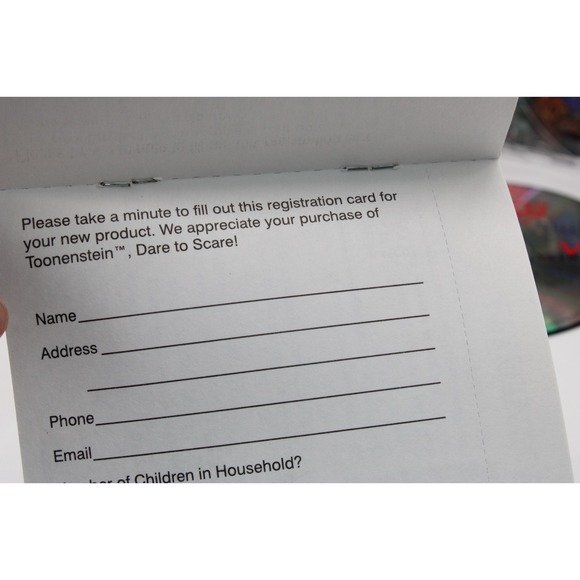 PS1 Tiny Toon Adventures: Toonenstein Dare to Scare (1999) CIB w/ Manual + Reg. - Picture 6 of 9